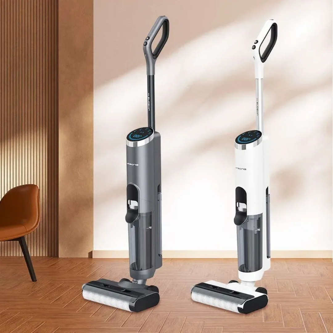 Wet and dry cordless vacuum cleaner and steam mop