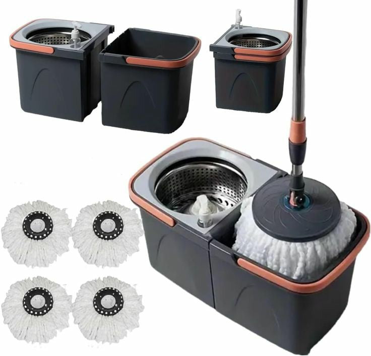 Spin cycle mop