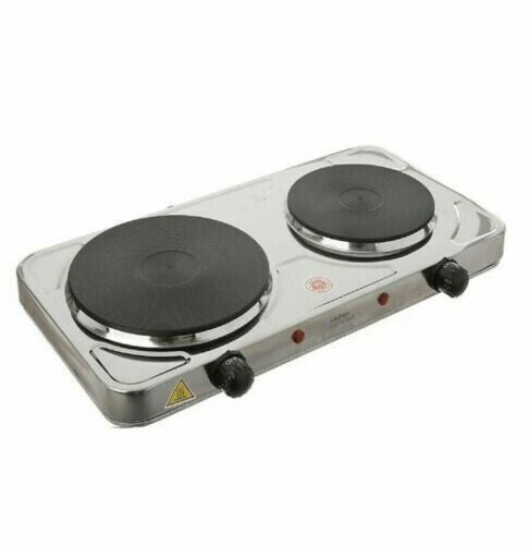 Double electric hot plate