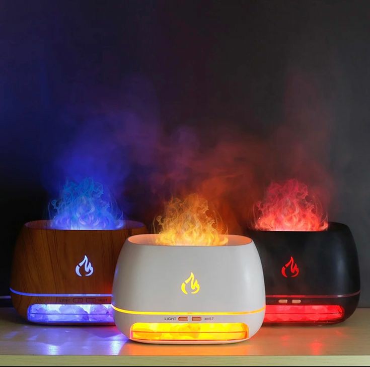 Fire aroma diffuser and air humidifier