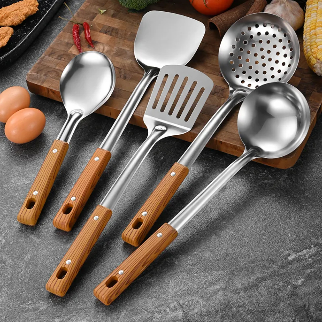 5 piece cooking set