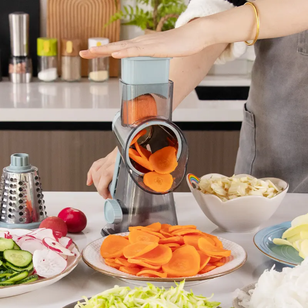 Cheese grater and food shredder