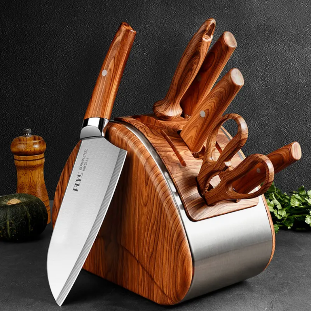 7 pieces kitchen knife set