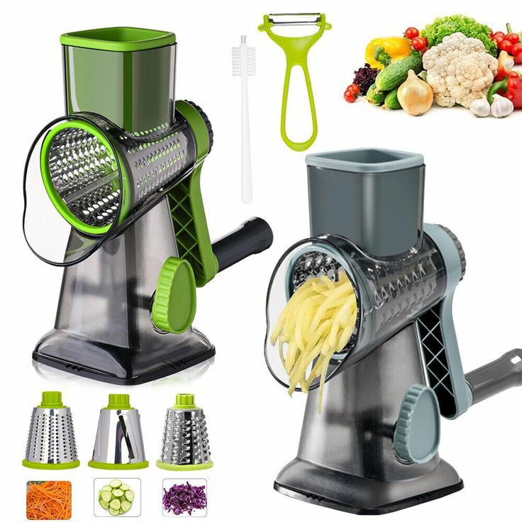 Cheese grater and food shredder