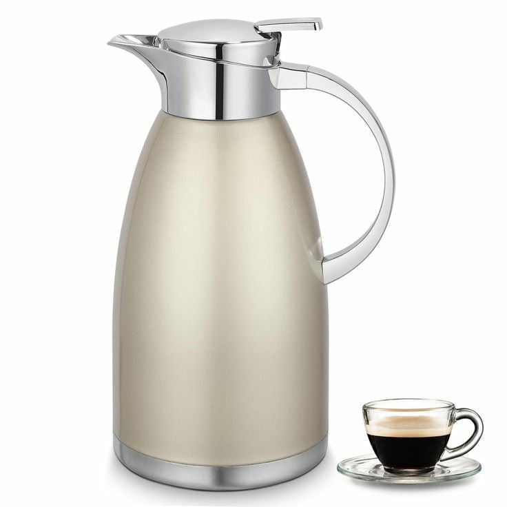 2L double wall stainless steel vacuum flask and travel pot