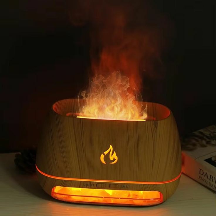 Fire aroma diffuser and air humidifier