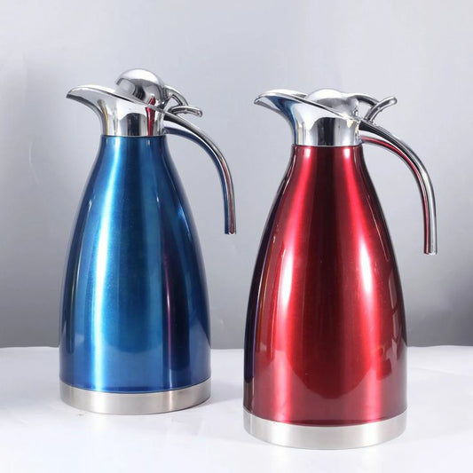 2L double wall stainless steel vacuum flask and travel pot