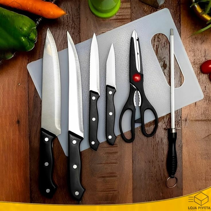 8 pcs kitchen knife set