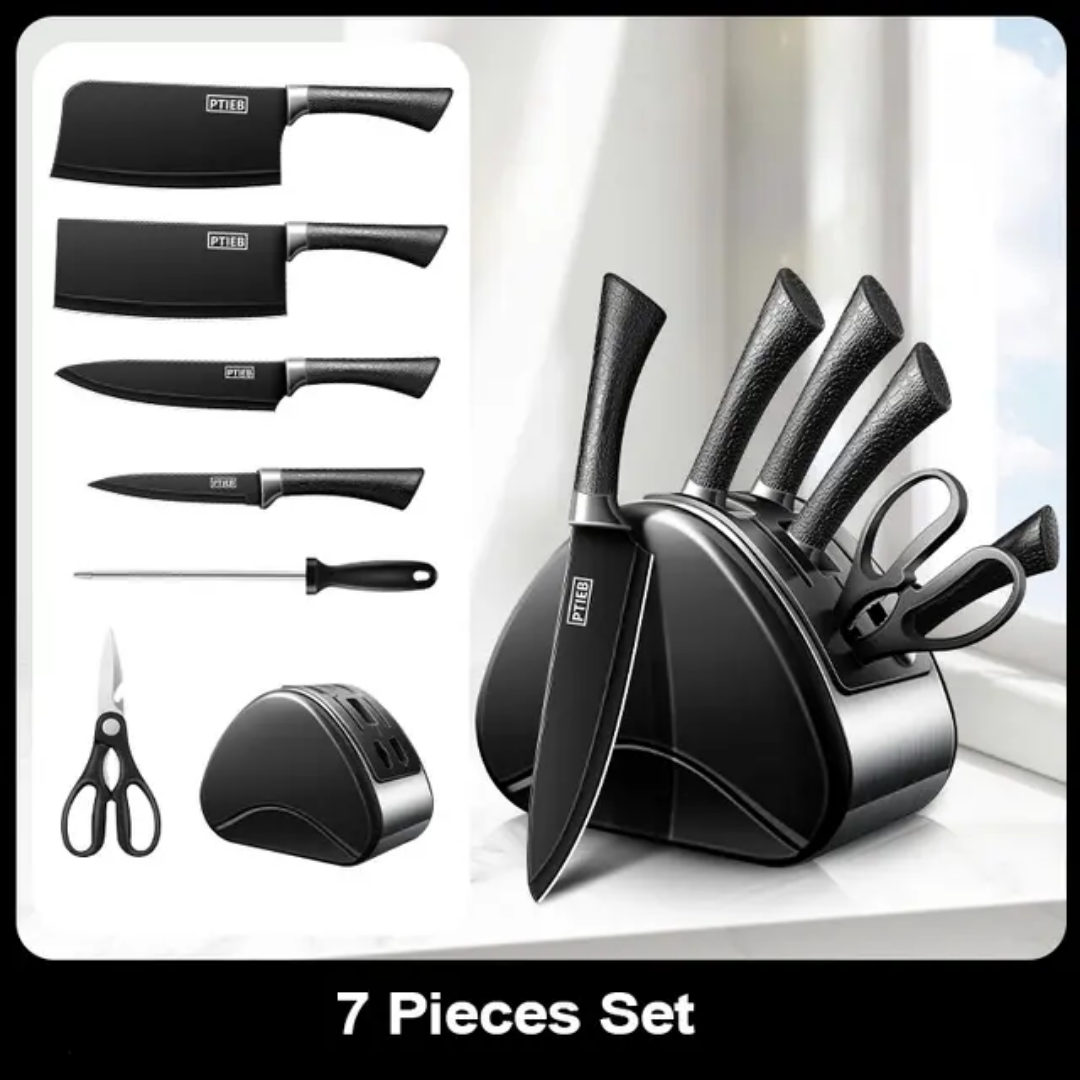 7 pieces kitchen knife set