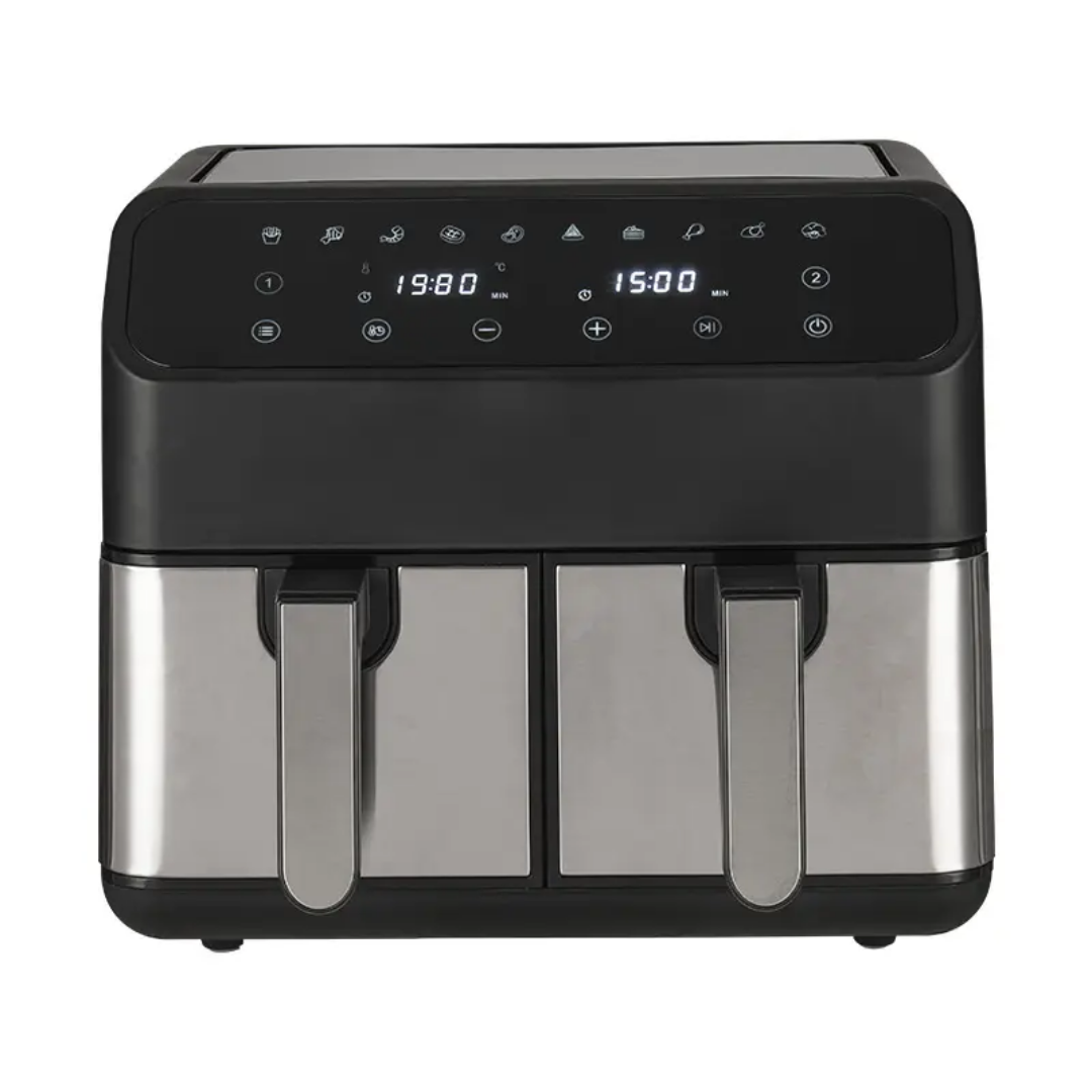 Double pot air fryer