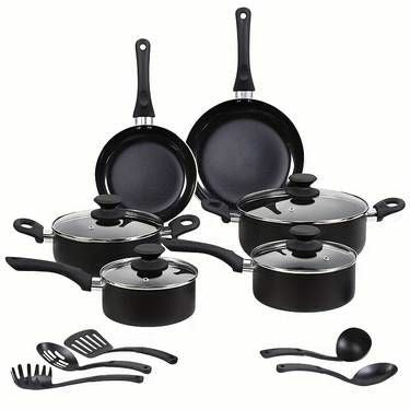 13 piece kitchen cookware set