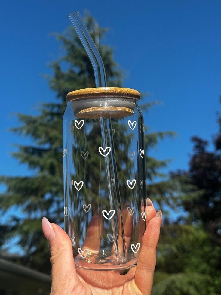 Transparent glass water bottle and beverage carrier