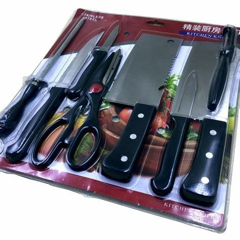 8 pcs kitchen knife set