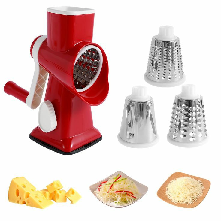 Cheese grater and food shredder